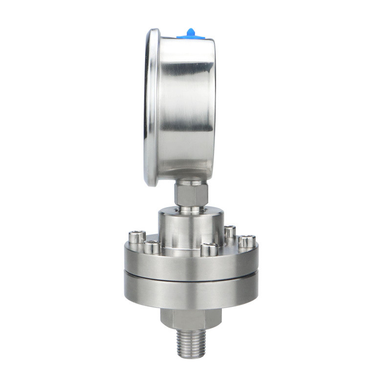 2.5 Precision Pressure Gauge with ZG1/4 Threaded Connection Diaphragm Seal Manometer