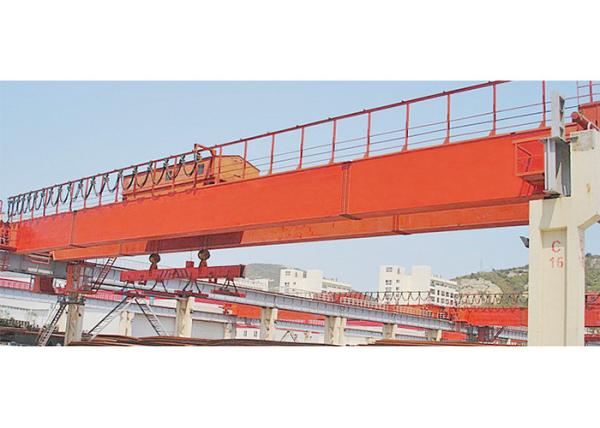 Steel Plate Lifting Overhead Bridge Crane Electric Double Girder IP54 Protection Grade