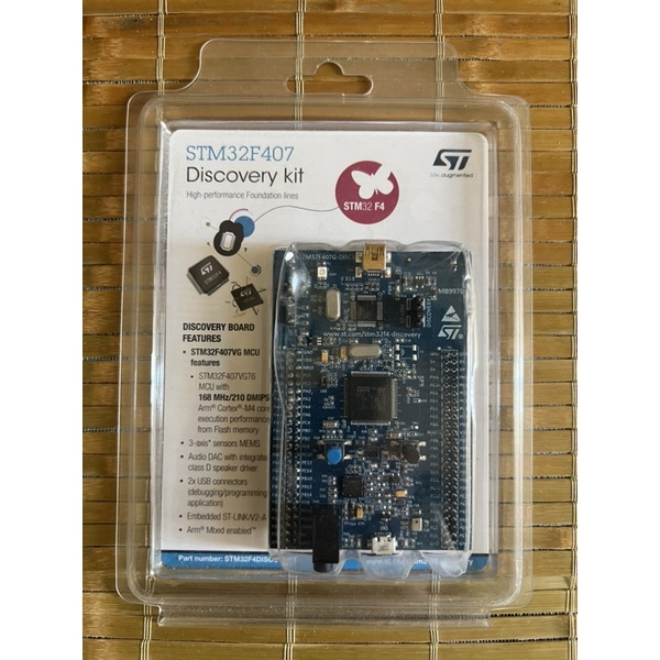 ST STM32F407VG MCU STM32F407G-DISC1 STM32F4DISCOVERY микроконтроллер LQFP100 пакет IC CHIPS интегрированные схемы