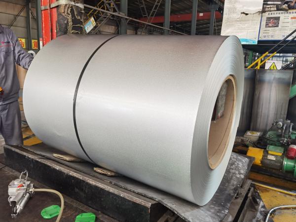 Slit / Mill Edge Regular Spangle Galvanized Steel Coil 1000-2000mm OD