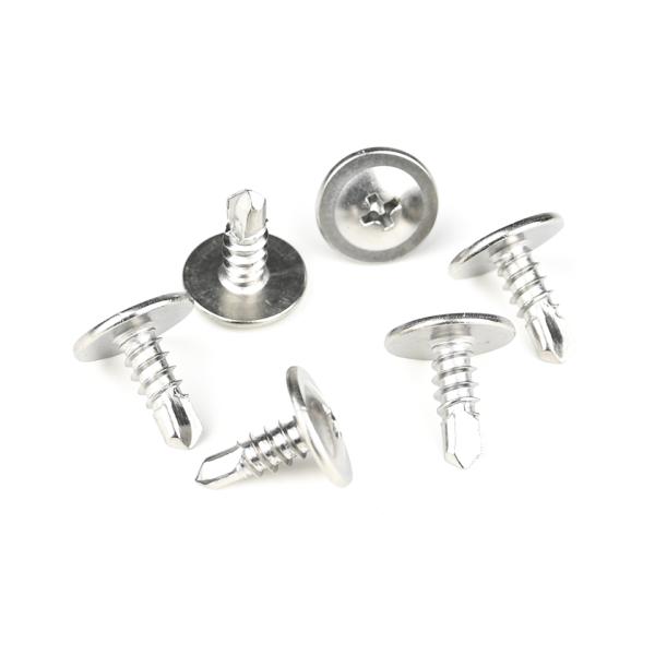 Metric Stainless Steel Wafer Head Phillips Self Drilling Screws Ss410 Parafusos For Metal