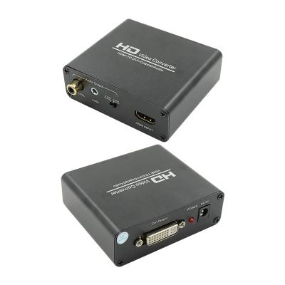 1920x1080 HD Video HDMI Converter HDMI To DVI Converter For PS3 Blu-Ray DVD
