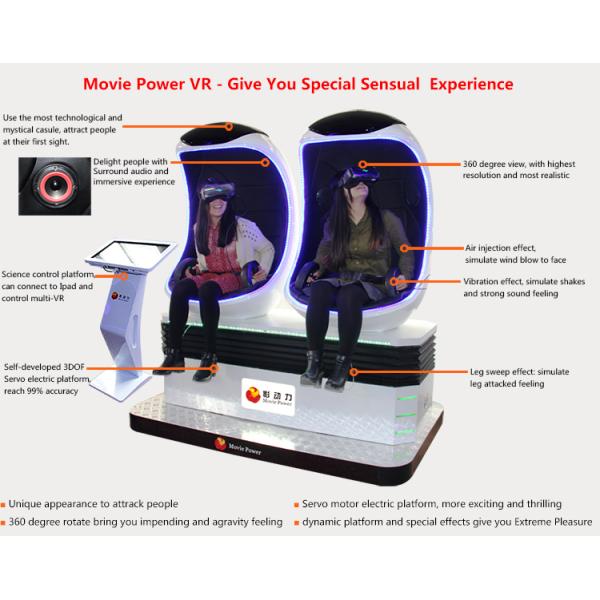 Capsule имитатор конструкции электрический 220V 9D VR кино 360 градусов и взаимодействующая игра