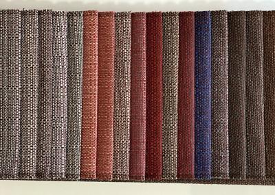 Pano liso de Sofa Fabric Linen Look Furniture de estofamento