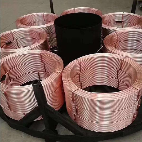 99.99% C10200 3/16in Copper Ac Coil Hollow Copper Pipe For Pancake