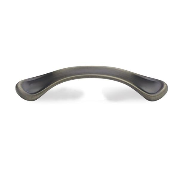 Poignées de traction de matériel de meubles, couleur blanche noire de buffet de