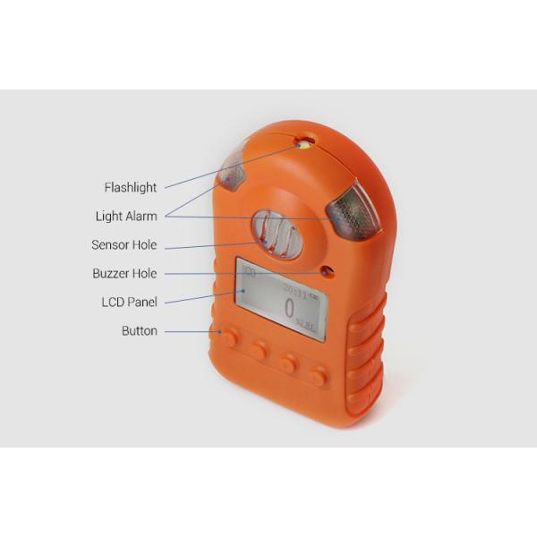 Small Size Industrial Gas Detectors , Combustible Gas Meter 1 Year Warranty