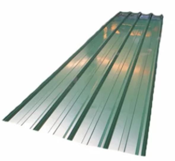 PVDF 40 anos Telhado metálico RAL6005 PPGL AZ150 0.60 Chromadek IBR Chapa de aço texturizada Matt Z275 PPGI