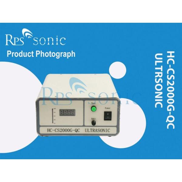 Mask Making Slicer Ultrasonic Welding Generator 15khz 2600w