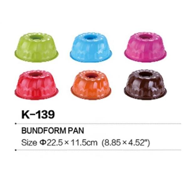 Wholesale Kitchen Usage and Eco-friendly Feature chef cake pan carbon steel bundt pan cake baking tins