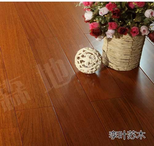 Exotic Brazilian Cherry Engineered Wood Flooring with Smooth Surface Treatment and 10-25 Years Warranty