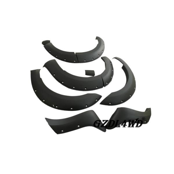 Negro liso de la rueda del OEM 2016 2019 Ford Everest de la llamarada delgada del arco