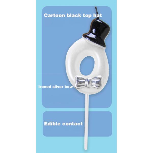 Preço de fábrica Fornecimento Fancy Feliz aniversário velas Números digitais para festas no fornecimento