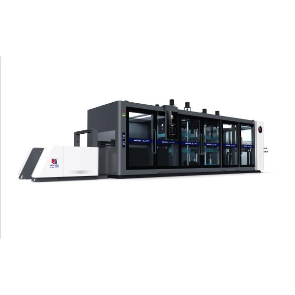Lock Model Positive And Negative Pressure Thermoforming Machine Multi Station 10-30 Mold/Min Modern Thermoforming Machine for Confectionery Packaging Solutions