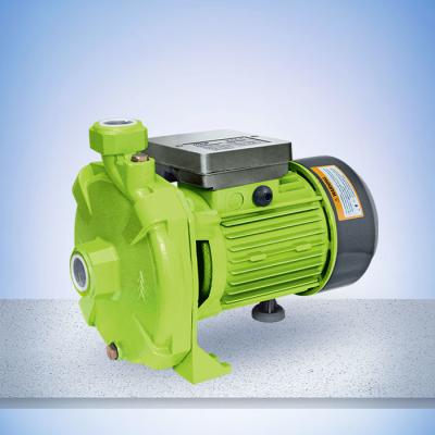 a bomba de água centrífuga de 30m 120L/Min 1HP, o motor de cobre é da resistência de alta temperatura.