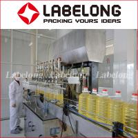 Machine de remplissage de bouteilles linéaire de capsulage remplissante de l'huile 2000BPH