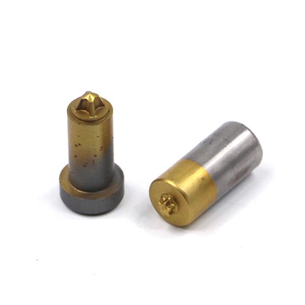 M2+TIN Phillips Header Punch , HSS Punches Manufacturers For Screw