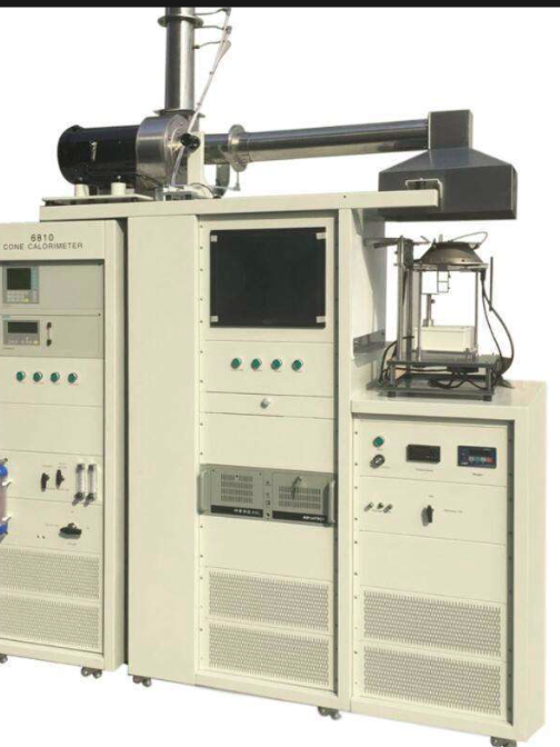 Cone fire calorimeter device