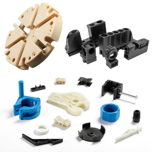 Крепкая прочная пластмасса CNC подвергая механической обработке гальванизировать поверхностный финиш