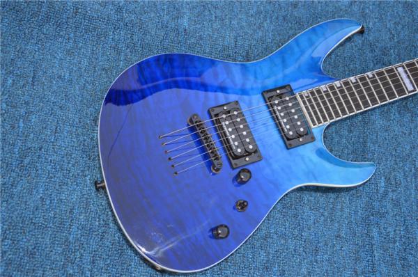 All Real Pictures China ESP/LTD Electric Guitar Ebony Fretboard 24 Frets Quilted Maple Top and Back esp guitar