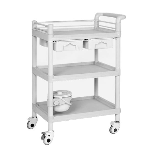 Patient Medical Abs Emergency Medical Trolley Cart Hospital Nursing Trolley