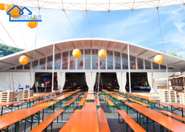 High Quality Customized Aluminum Frame Commercial Trade Show Canopy Event Arcum Tents