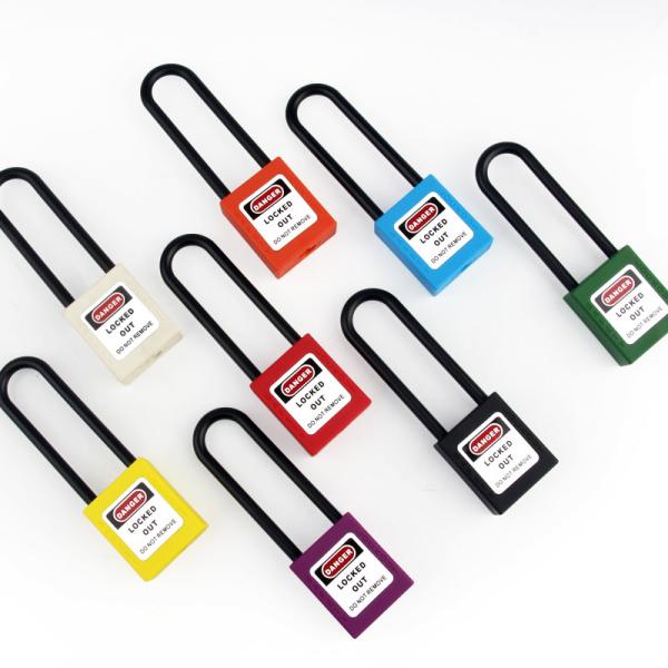 76 nylon long beam Anti-magnetic explosion-proof Industrial electrical lock out Insulated safety padlock
