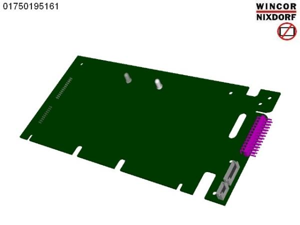 1750195161  ATM Machine Wincor Nixdorf C4060 cineo VS-MODUL-RECYCLING PCB  01750195161 in model 1750200435