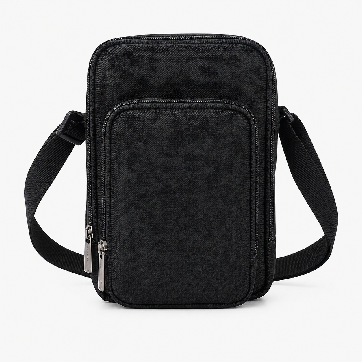 Adjustable Crossbody Sling Bag for Men and Women, Durable Zipper Shoulder Bag