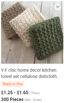Y-Z Neutral Color Reusable Farm House Crochet Coffee Sleeve Cup Cozy with Wood Buttons