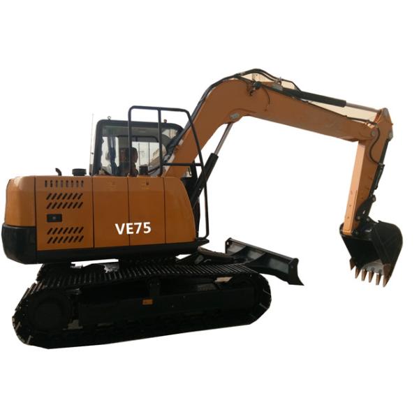 7.5 Tonne Hydraulic Mini Excavator With 0.28m3 Bucket Capacity