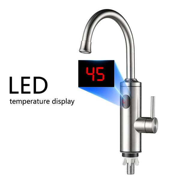 Hot And Cold Water Dual Use 3300w 3s Heating Electric Kitchen Water Heater Tap