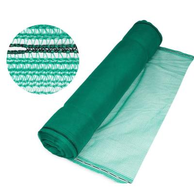Heavy Duty Construction Safety Netting , Safety Barrier Netting Black Color 3*50 Meter