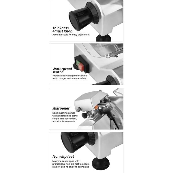 Best Commercial Electric Automatic Meat Slicer Cutting Machine
