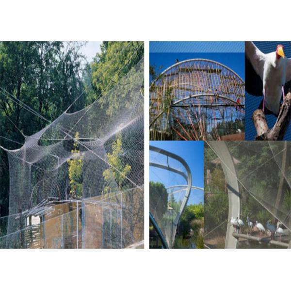 Flexible 4mm Rope Diameter Stainless Steel Wire Rope Fence For Safety Protection