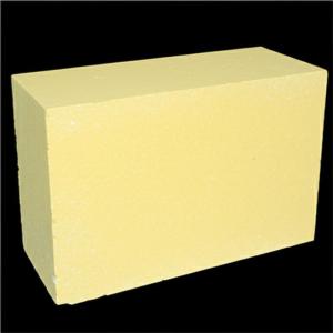Light Yellow High Alumina Refractory Brick Smooth Surface and Ash 0.3% for Refractory Solutions