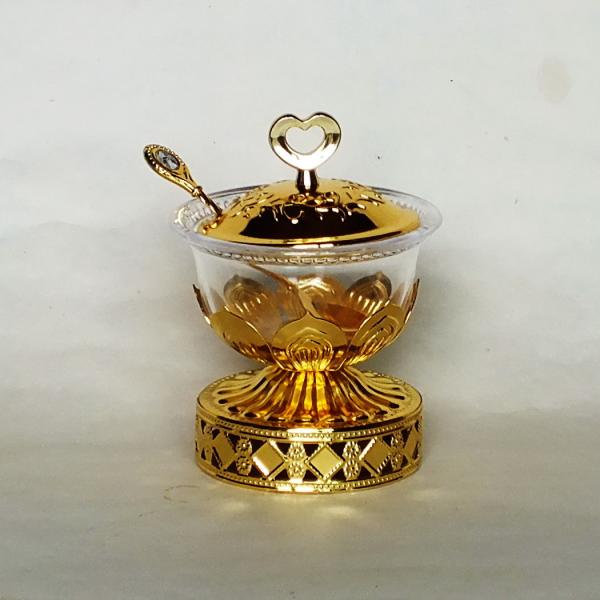 Transparent high foot bowl（14）