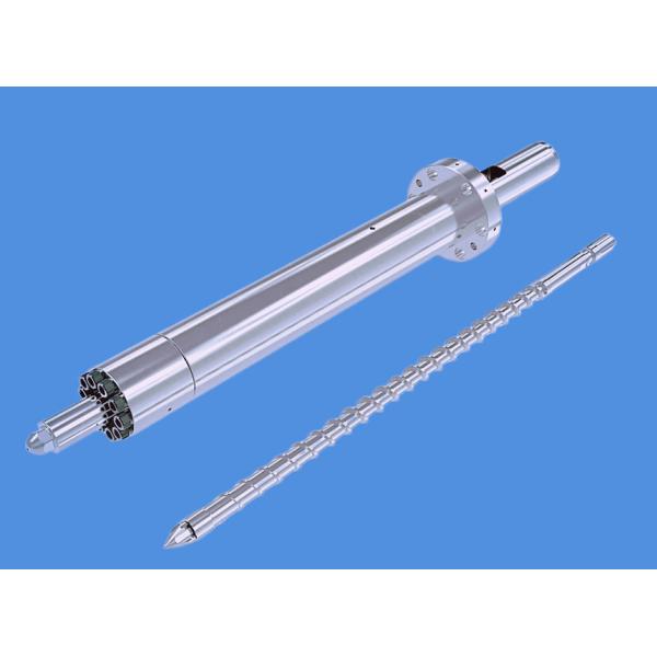 Assembyとして三菱射出成形の小ネジそしてバレル