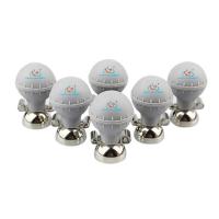 Chest Suction Ecg Bulb Electrodes Rubber Reusable 15mm High Accuracy