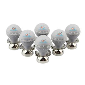 Chest Suction Ecg Bulb Electrodes Rubber Reusable 15mm High Accuracy