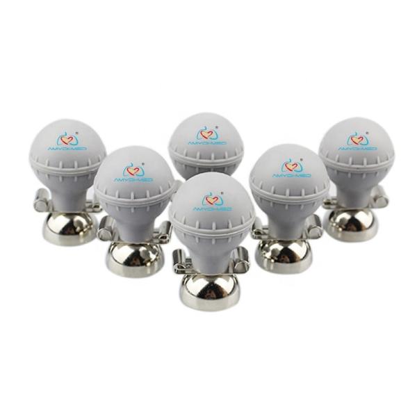 Chest Suction Ecg Bulb Electrodes Rubber Reusable 15mm High Accuracy