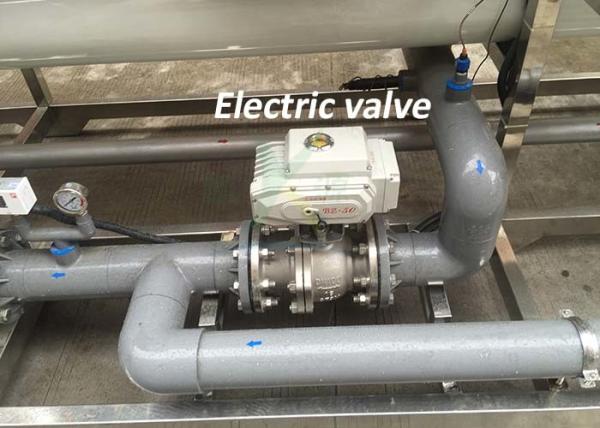 equipamento Ultrapure da água 380V, dois planta de tratamento da água do RO do aço carbono do filtro da purificação da fase 50T/H