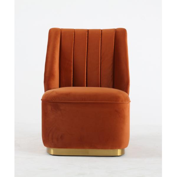 Living Room Single Velvet Modern Sofa Chair Modern And Luxury