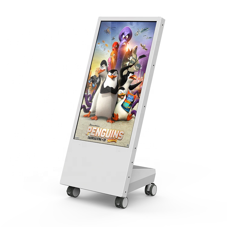 Дисплей батареи JCVISION использующий энергию, передвижной Signage цифров ресторана 32Inch