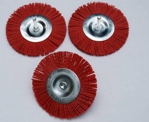 High Performance Nylon Wire Wheel Brush Filament Drill Brush Flat Wheel