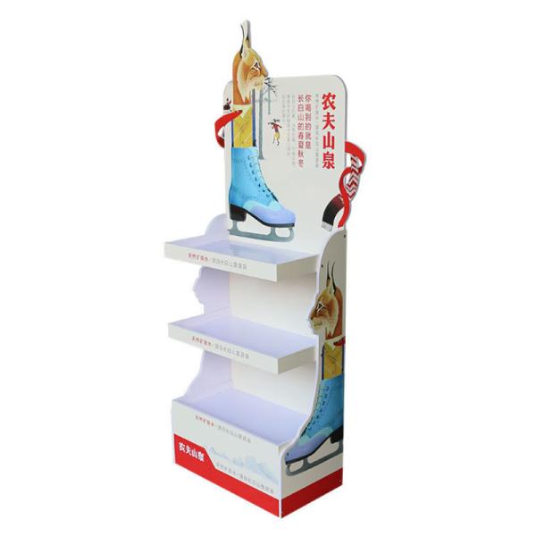 Custom Size Cardboard Paper Hard Rigid Shelving Rack for Store Shelves Display Racks