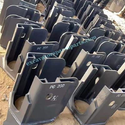 Peças da estrutura da forquilha dianteira E320 PC200 PC360 E307 DH55 da roda do guia da máquina escavadora para a máquina escavadora