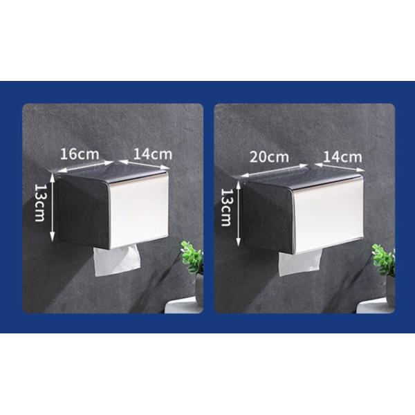 Multi Colored Commercial Stainless Steel Toilet Paper Holder Waterproof Dog Proof