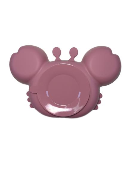Silicone Crab Childrens Animal Plates Dishes Lightweight With Size Is 23*18*3.7 cm And Weight Is 241 Gram