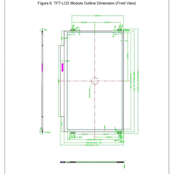 11.6 Inch TFT LCD Panel with 1366x768 HD Resolution and eDP 1.2 Interface for Notebook Display